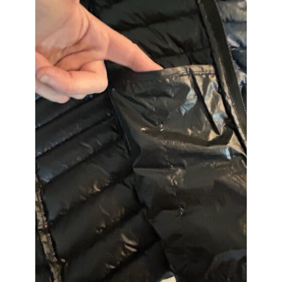 Jessica Simpson Womens Medium Jacket Coat Parka Down Gray Puffer Pockets Quilted - Picture 6 of 7